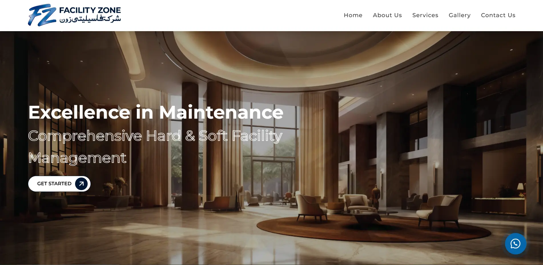 facilityzone homepage
