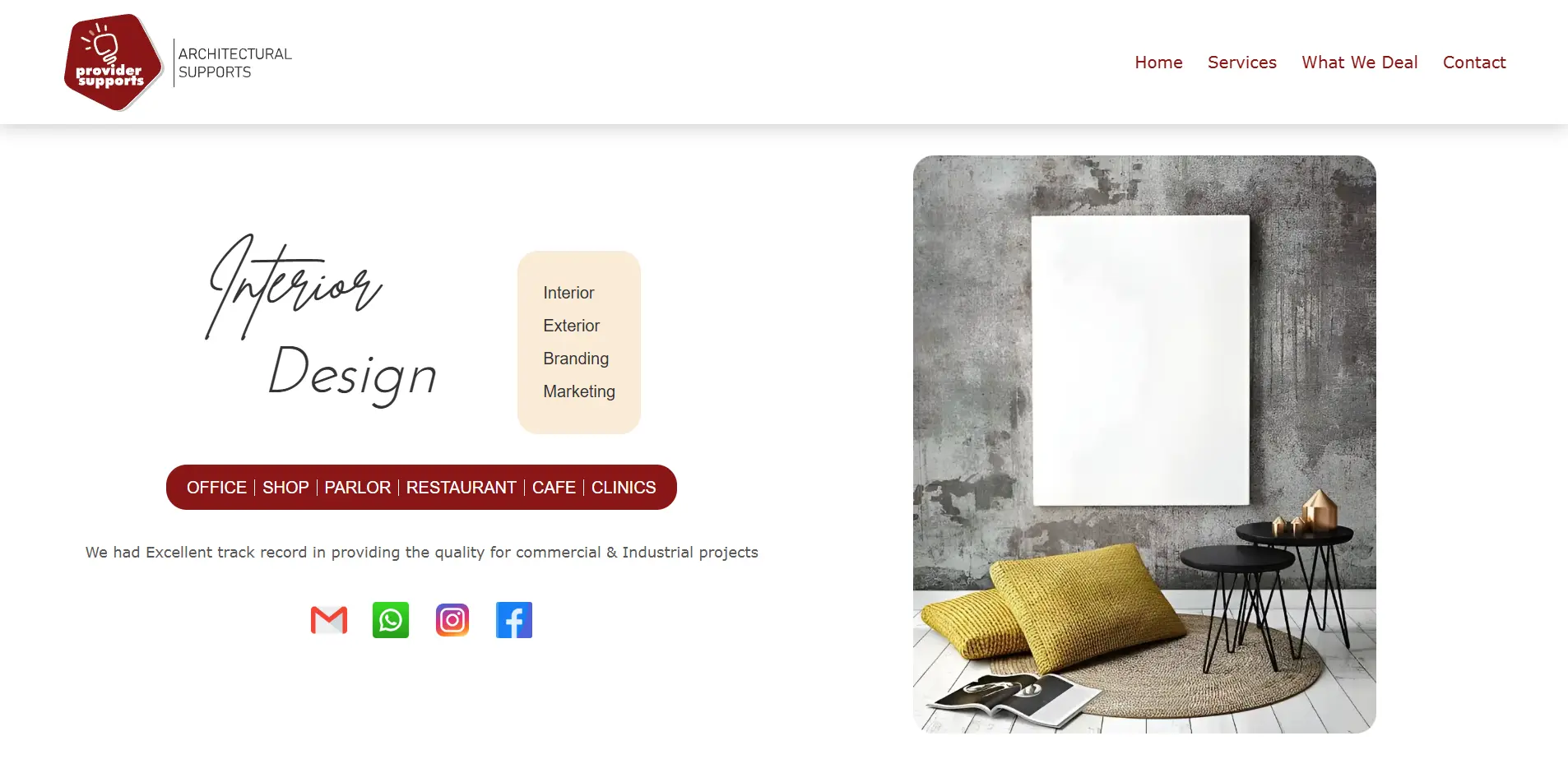 providersupports homepage